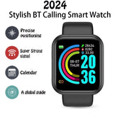 2025 New Multi-function Watch Android IOS 1.8 inch Color Screen Full Touch Custom Dial Bluetooth Talk Smart Watch for Men Women