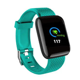 116plus Smart watch Sports Bracelet New Color Screen Bracelet Sports Pedometer Bluetooth Reminder Heart Rate Blood Pressure Gift