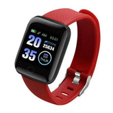 116 Plus Smart Bracelet Color Screen Heart Rate Smart Bracelet Adult Student Male And Female Sports Step Count Bluetooth Watch