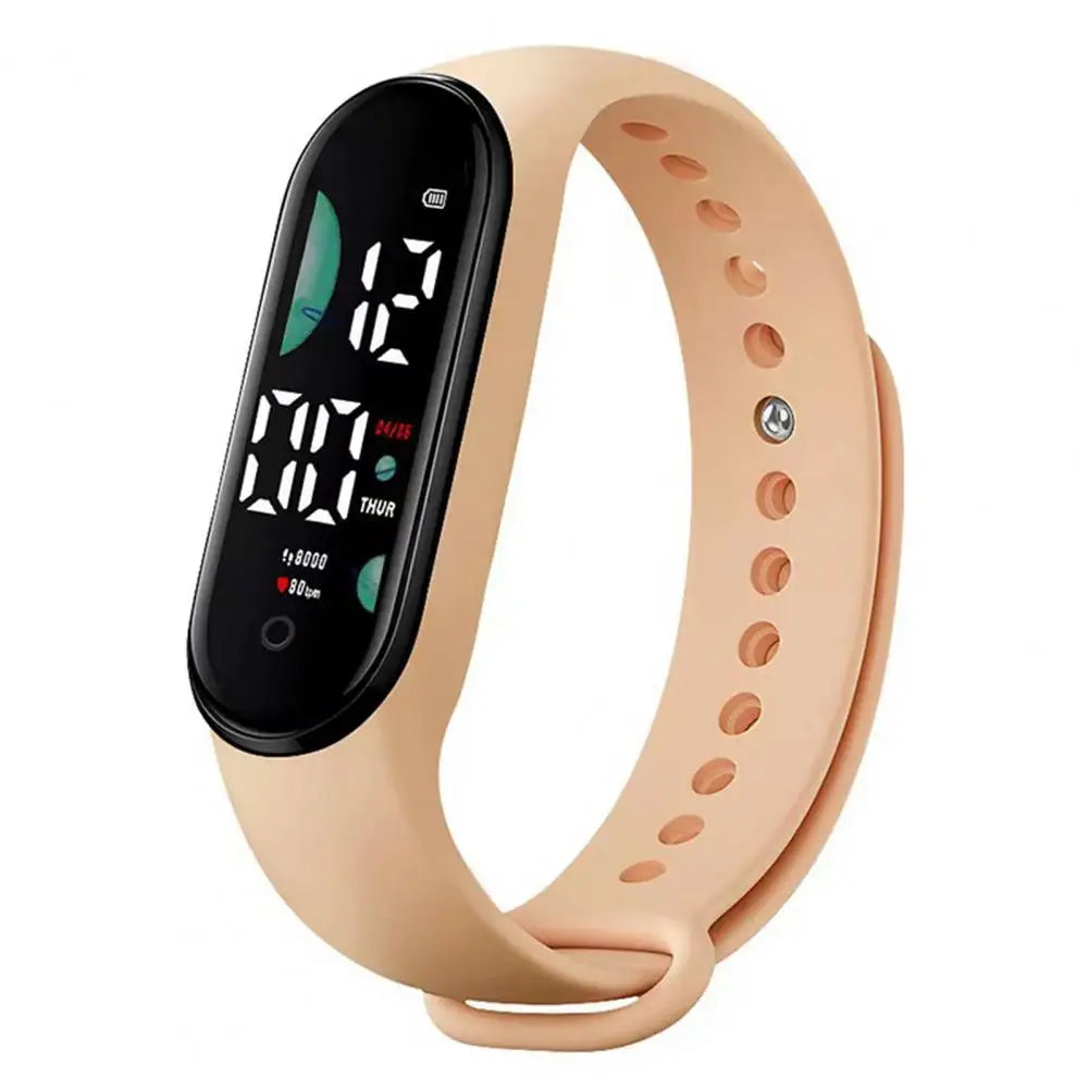 M9 Smart Watch LED Digital Watches For Children Creative Rainbow Kid Boys Wristwatch Electronic Clock Children's Birthday Gift