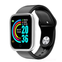 Y68 Smart Watch Color Screen Step Counting Multi Sport Mode Message Reminder Photography Music Remote Control Smart Band