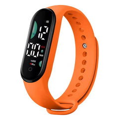 M9 Smart Watch LED Digital Watches For Children Creative Rainbow Kid Boys Wristwatch Electronic Clock Children's Birthday Gift