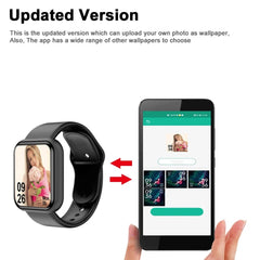 Smart Watch For Women Men Wristwatch Bluetooth Connected Phone Music Player Fitness Sport Bracelet Sleep Monitor Digital Watches