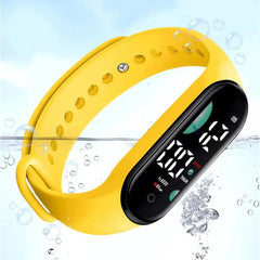 M9 Smart Watch LED Digital Watches For Children Creative Rainbow Kid Boys Wristwatch Electronic Clock Children's Birthday Gift