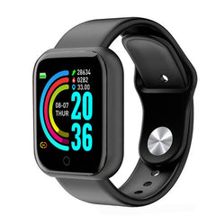 Y68 Smart Watch Color Screen Step Counting Multi Sport Mode Message Reminder Photography Music Remote Control Smart Band