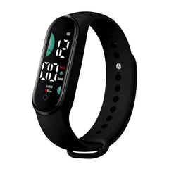 M9 Smart Watch LED Digital Watches For Children Creative Rainbow Kid Boys Wristwatch Electronic Clock Children's Birthday Gift