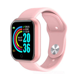 Y68 Smart Watch Color Screen Step Counting Multi Sport Mode Message Reminder Photography Music Remote Control Smart Band
