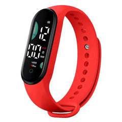 M9 Smart Watch LED Digital Watches For Children Creative Rainbow Kid Boys Wristwatch Electronic Clock Children's Birthday Gift