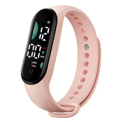 M9 Smart Watch LED Digital Watches For Children Creative Rainbow Kid Boys Wristwatch Electronic Clock Children's Birthday Gift